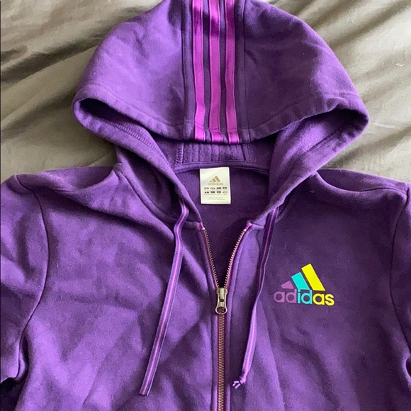 Adidas Zip Up Hoodie - Picture 2 of 3